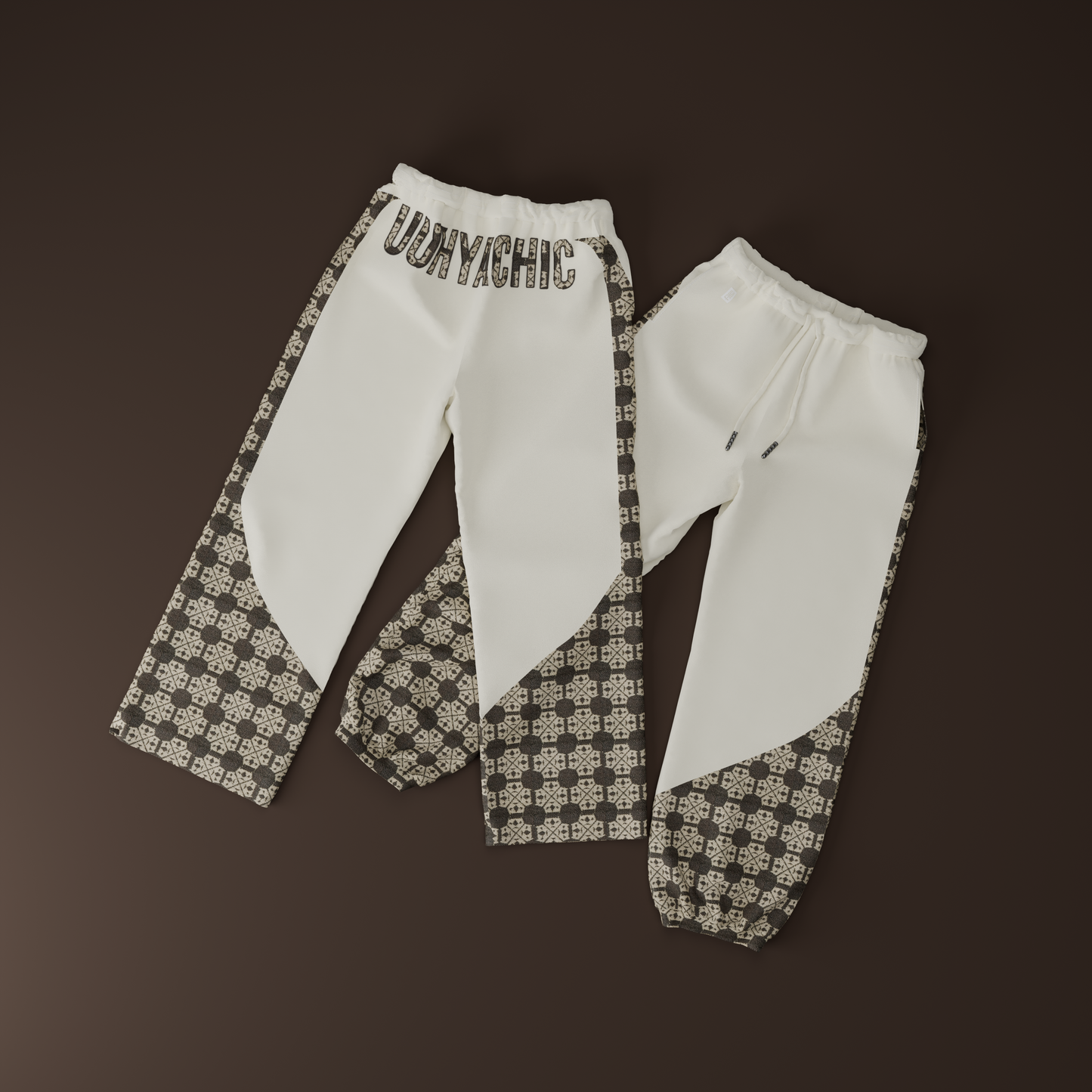 Pantalones deportivos Veneno (blanco perla)