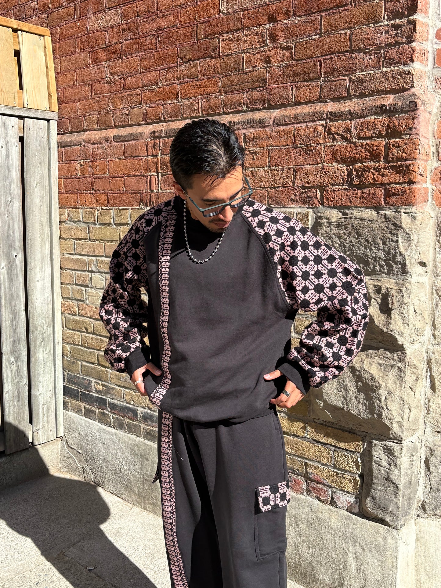 Sudadera Alas (Negro Azabache)