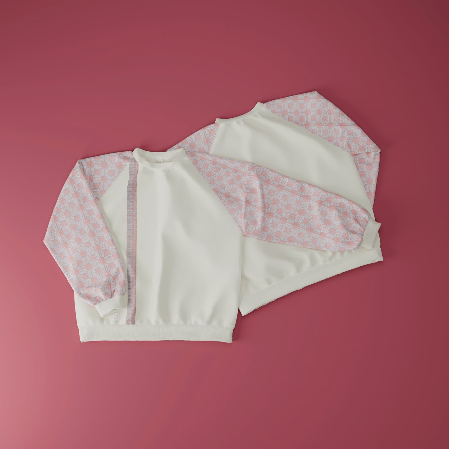 Sudadera Alas (blanco perla)