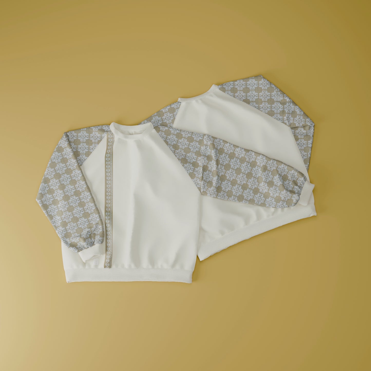 Sudadera Alas (blanco perla)