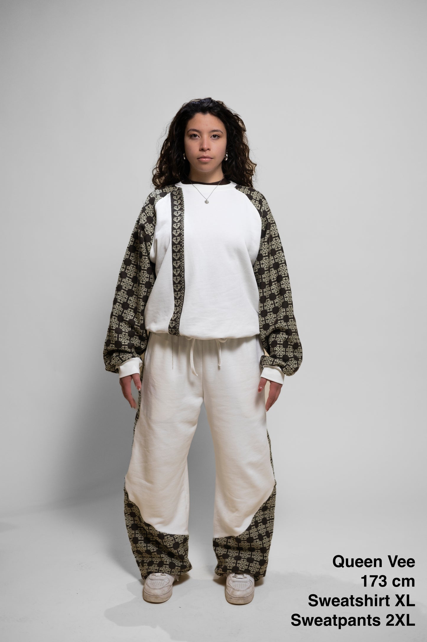 Sudadera Alas (blanco perla)