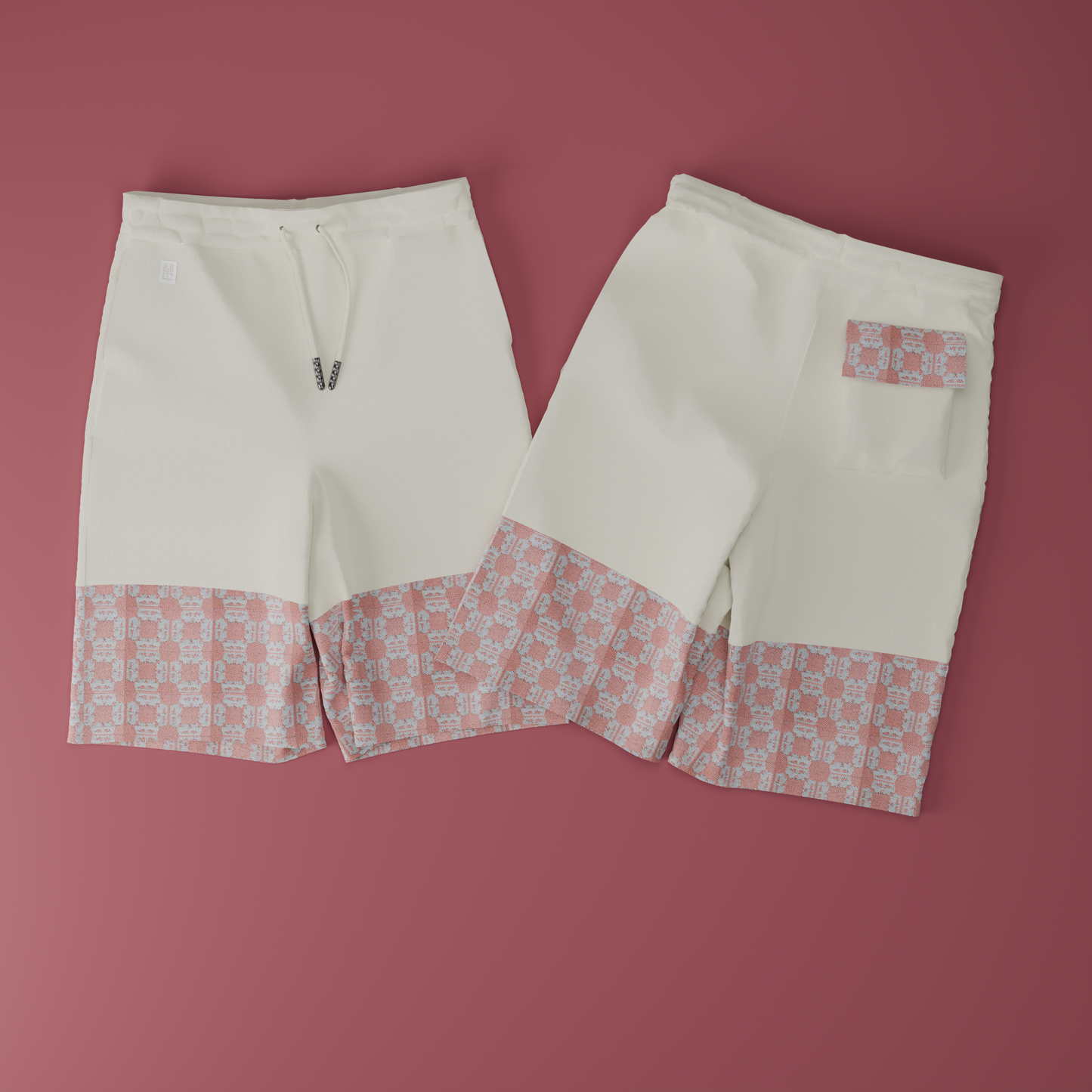 Pantalones cortos Mordida (blanco perla)