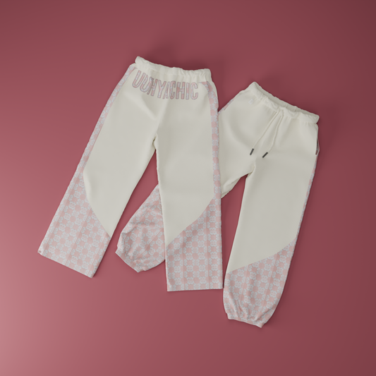 Pantalones deportivos Veneno (blanco perla)