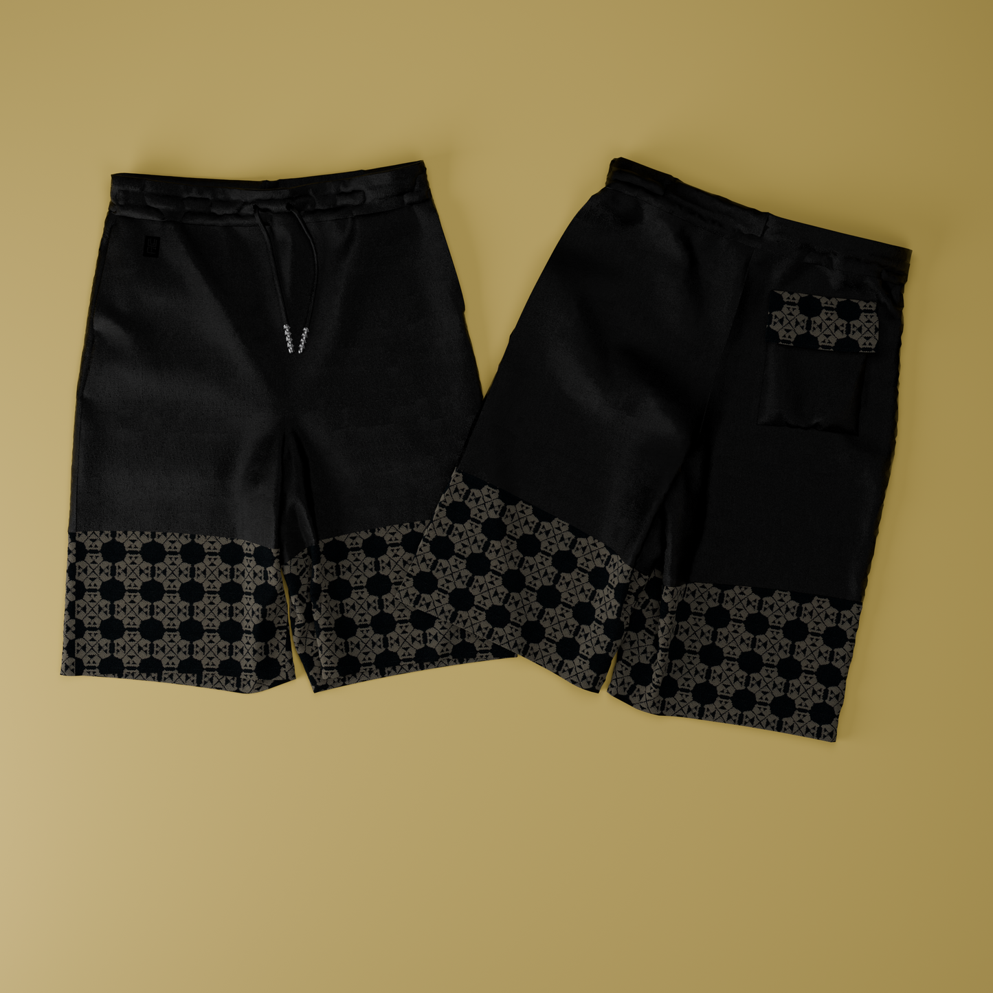 Mordida Shorts (Jet Black)