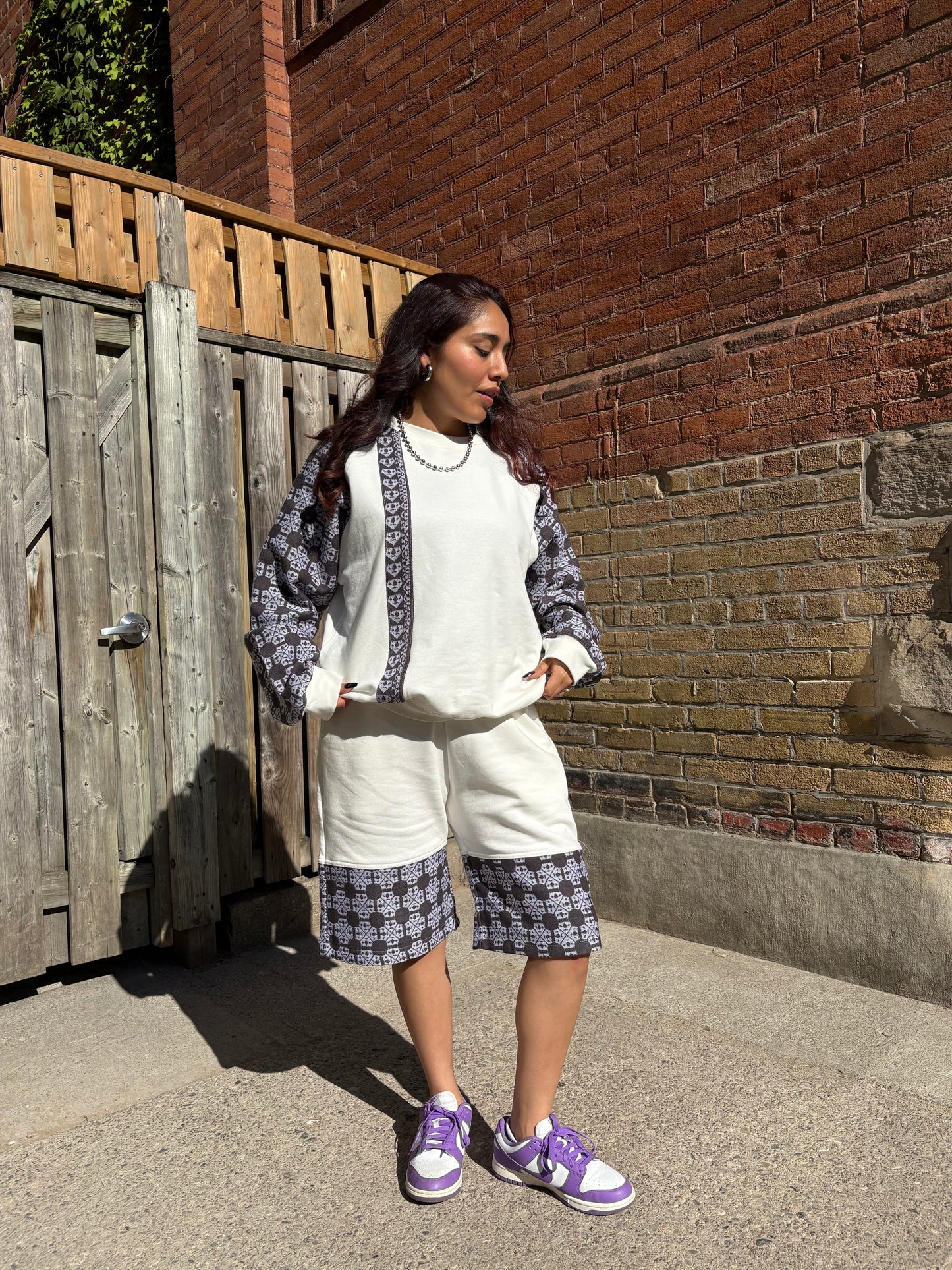 Mordida Shorts (Pearl White)