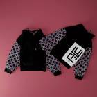Sudadera con capucha Cresta (negro azabache)