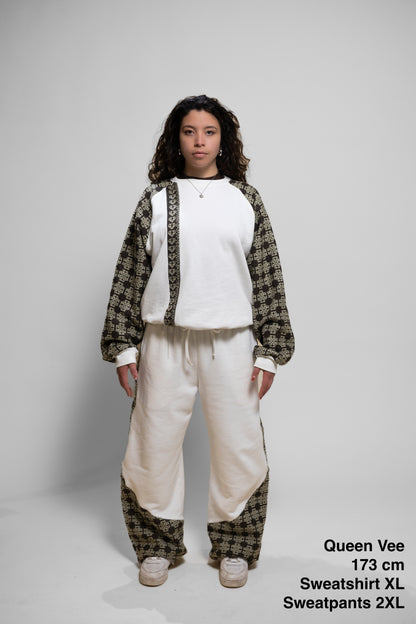 Sudadera Alas (blanco perla)